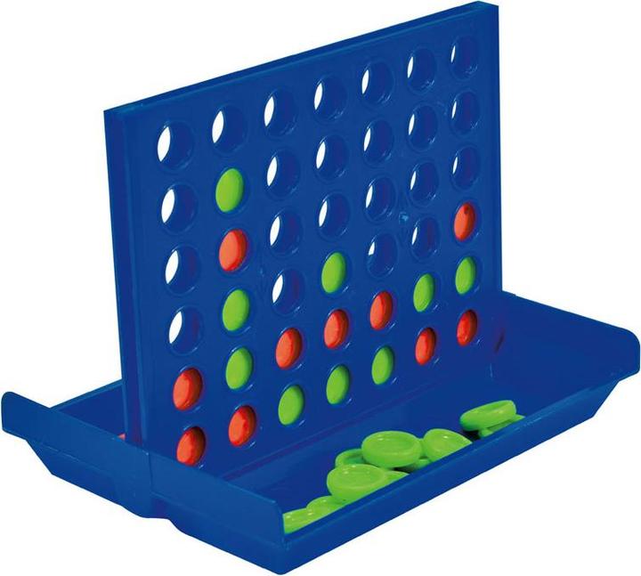 Actual product image Toi-Toys Connect 4 game (English, German, French, Italian, Swiss German)
