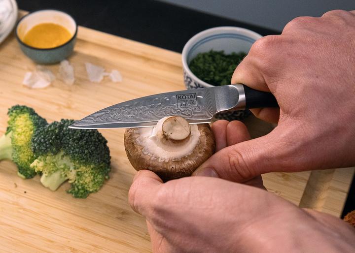 Actual product image Kotai Paring knife Damas Pakka (10 cm)