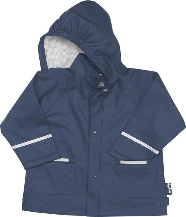 Playshoes Kinder Regenjacke basic marine