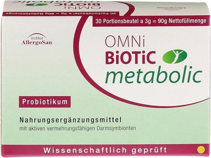 Actual product image Omni Biotic Metabolic powder (30 Piece, Powder, 3 g)