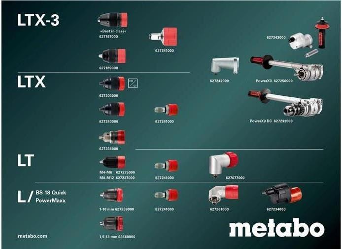 Productafbeelding Metabo BS 18 LT BL Q (Oplaadbare batterij)