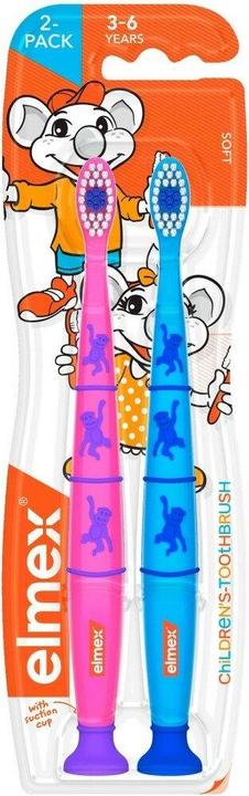Elmex Toothbrush for children aged 3-6 years Children Duopack 2 pcs (2 x)