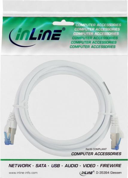 Actual product image InLine Patch cable Cat.6A, S/FTP (PiMf), 500MHz (S/FTP, CAT6a, 1.50 m)