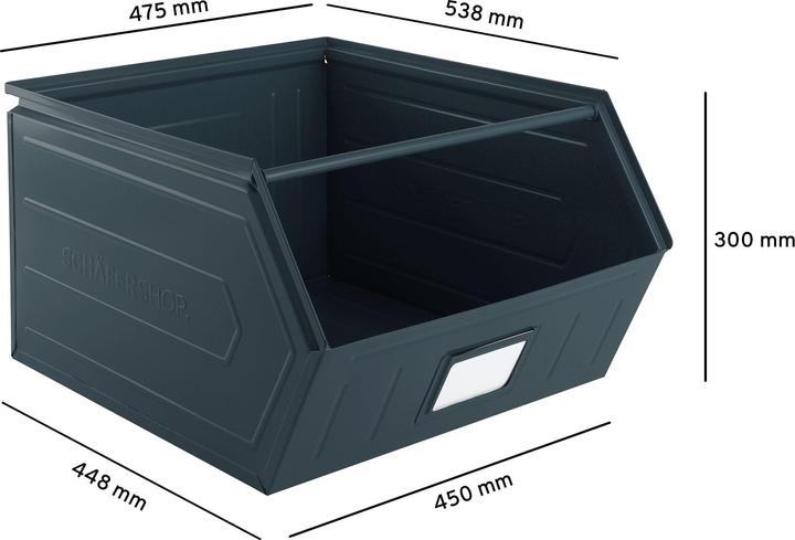 Actual product image Schäfer Shop Open fronted storage box