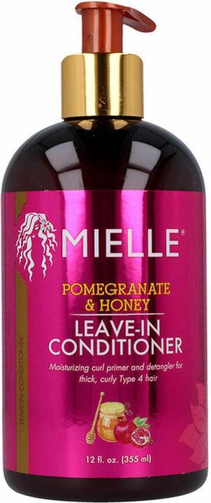 Actual product image Mielle Pomegranate & Honey Leave-In Conditioner for Type 4 Hair 12 Ounces (355 ml)
