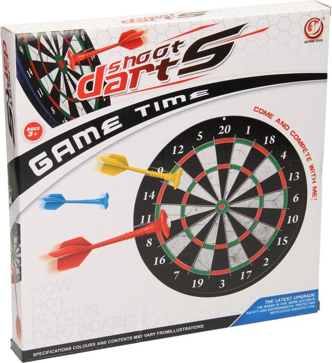 Actual product image Velcro darts set, double-sided