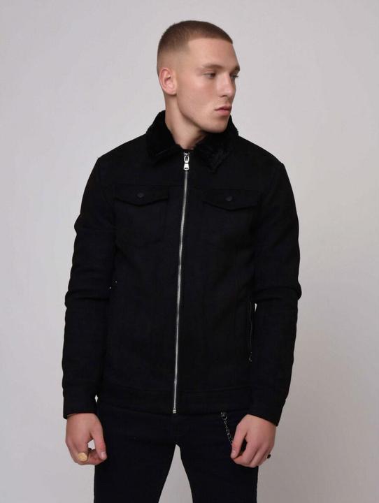 Produktbild Project X Paris jacke mit fliegerkragen in pelzoptik project x pari (S)