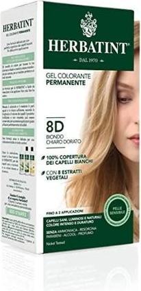 Image du produit Herbatint Gel colorant pour cheveux 8D blond doré clair (8D Blond or pâle blond clair)