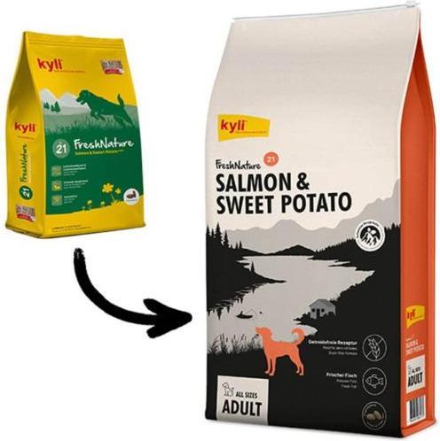 Produktbild Kyli FreshNature Nr.21 Salmon & Sweet Potato (Adult, 1 Stk., 12000 g)
