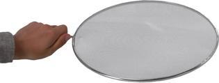 Actual product image Metaltex Splash guard screen tinned 33cm (33 cm)