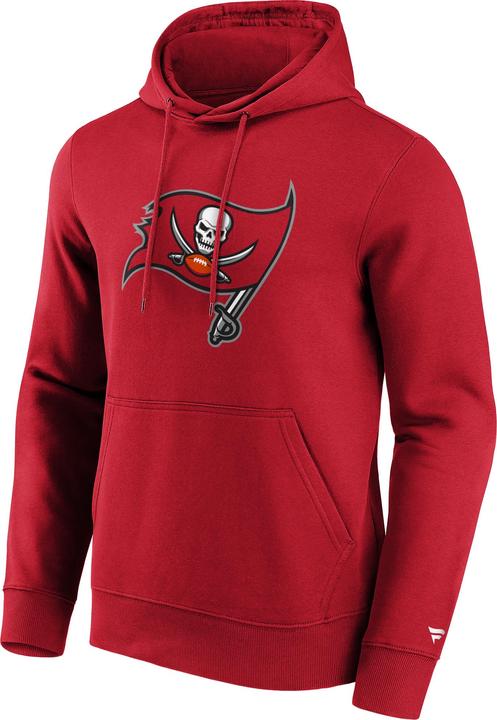 Immagine prodotto Fanatics Tampa Bay Buccaneers - Felpa con cappuccio Mid Essentials Crest Uomo (XL)