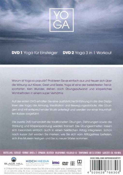 Produktbild Plaion Yoga - Fitness Box für Einsteiger (DVD, 2018, Deutsch)