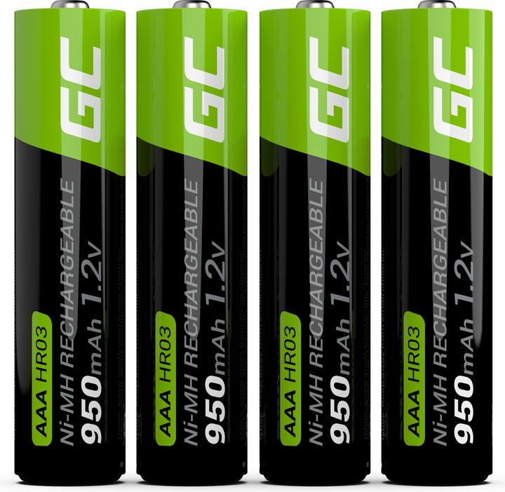 Image du produit GreenCell GR03 (4 pcs, AAA, 950 mAh)