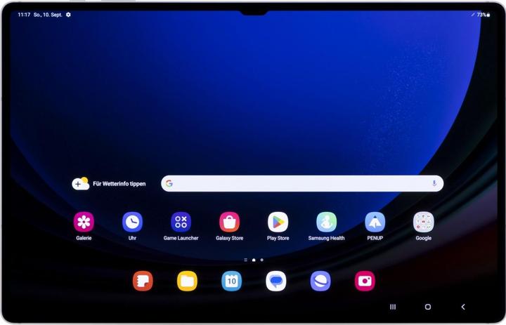 Actual product image Samsung Galaxy Tab S9 Ultra (5G, 14.60", 256 GB, Beige)