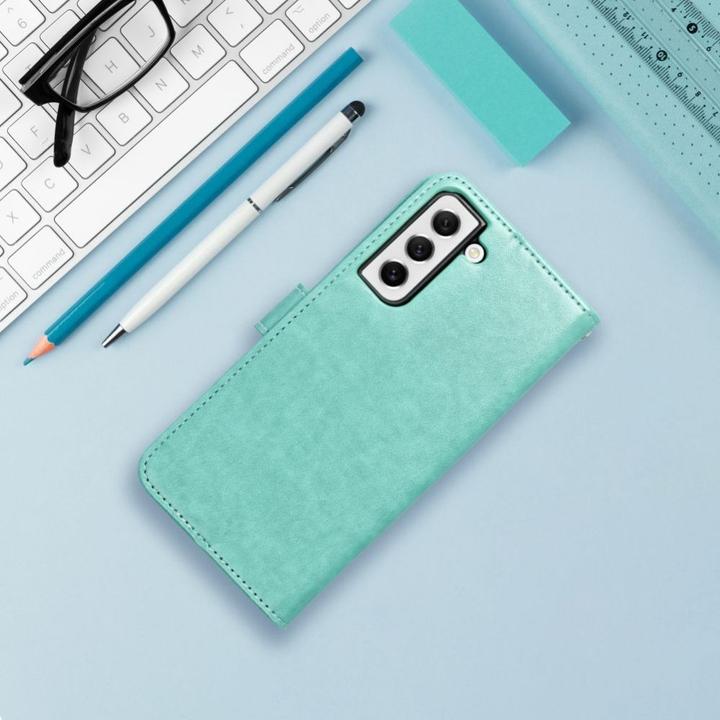 Produktbild OEM Back panel cover MEZZO Book case for SAMSUNG A16 5G dreamcatcher green (Samsung Galaxy A16 5G)