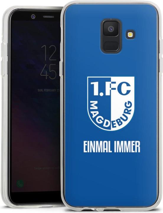 Produktbild DeinDesign Silikon Hülle für Samsung Galaxy A6 (2018) Handyhülle Case Smartphone Schutzhülle Offizielles (Samsung Galaxy J6 (2018))