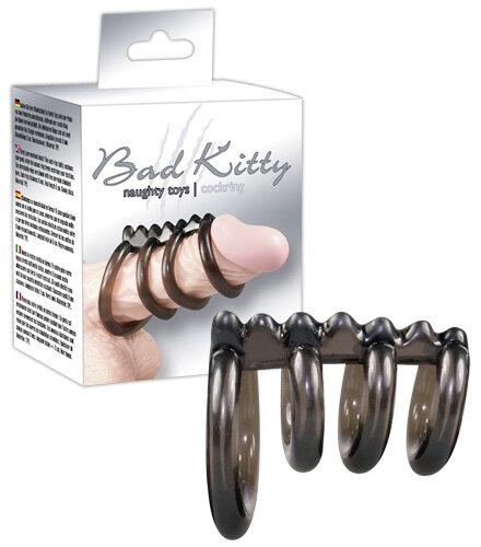 Produktbild Bad Kitty Penis-Hodenring Quartett (2.30 cm)
