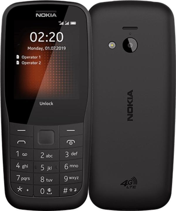 Nokia 220 (2019) (2.40", 0.30 Mpx, 4G)