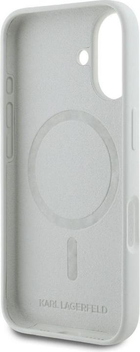 Produktbild Karl Lagerfeld iPhone 16 Liquid Silicone K&CH Heads MagSafe Case (Apple iPhone 16)
