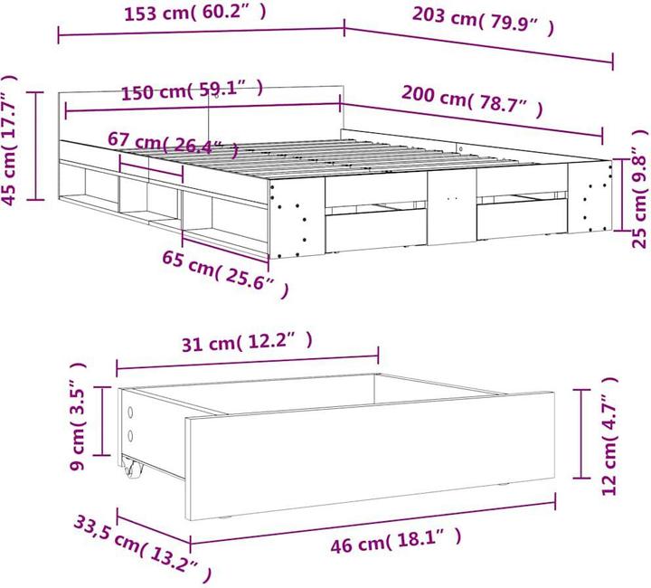 Produktbild VidaXL Keran (150 x 200 cm)