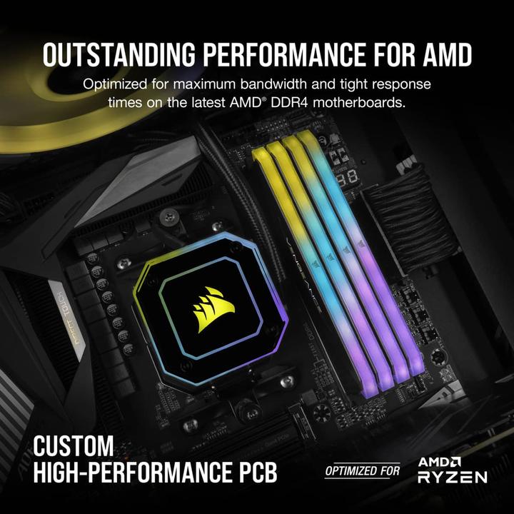 Produktbild Corsair Vengeance RGB RT (2 x 16GB, 3600 MHz, DDR4-RAM, DIMM)