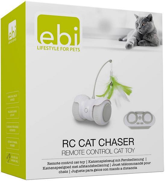 Actual product image EBI Cat chaser, 11x11x7.3 cm, white/green