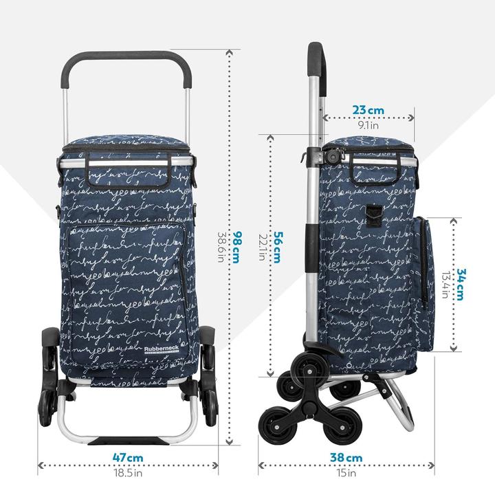 Produktbild Rubberneck Klappbarer Einkaufstrolley