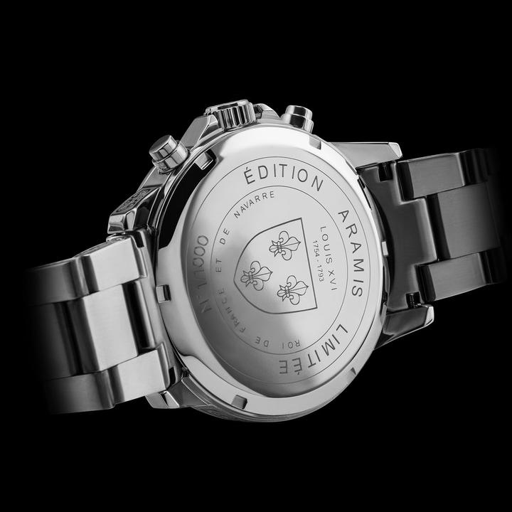 Actual product image Louis XVI Palais Royal (Analogue wristwatch, Chronograph, 43 mm)