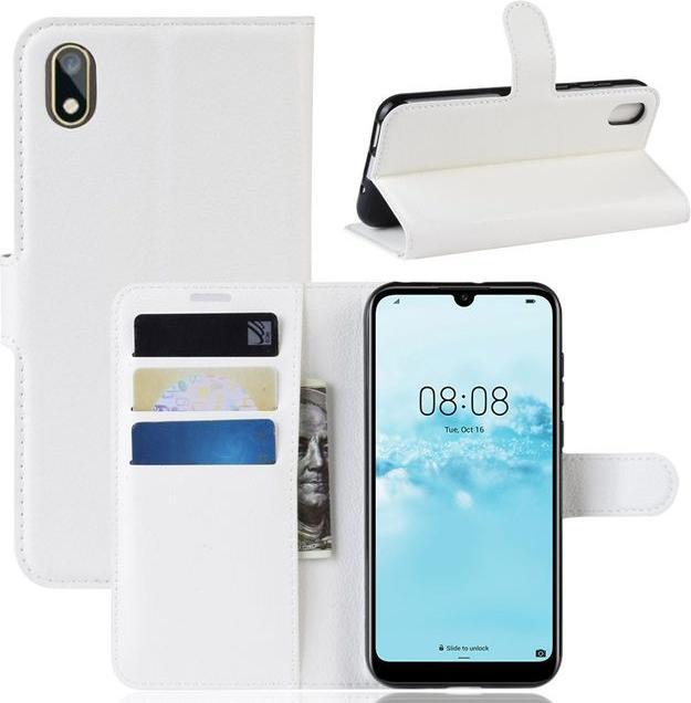 Actual product image MU Classic Litchi Leather Bookcover Series (Huawei Y5 (2019))