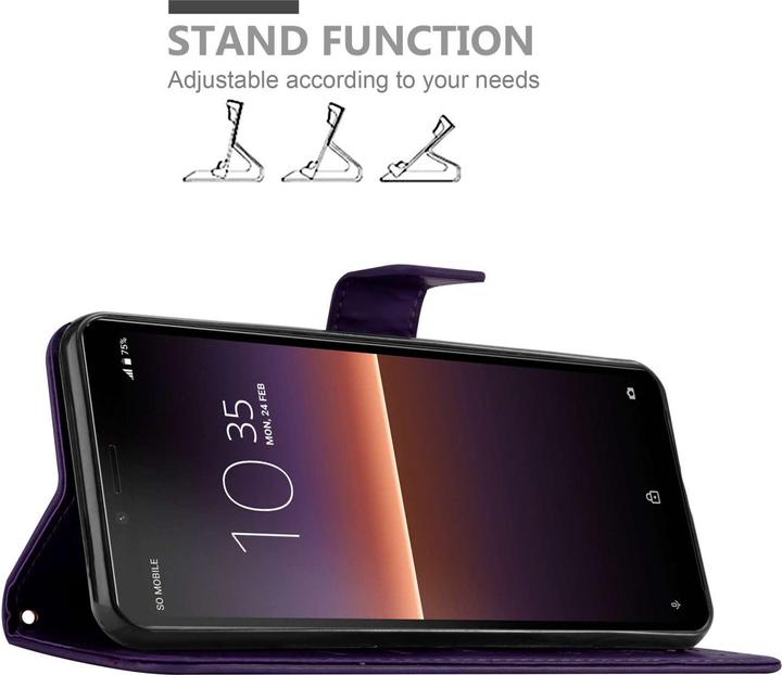 Immagine prodotto Cadorabo Custodia per Samsung Galaxy A80 / A90 4G Flower Book (Samsung Galaxy A80)