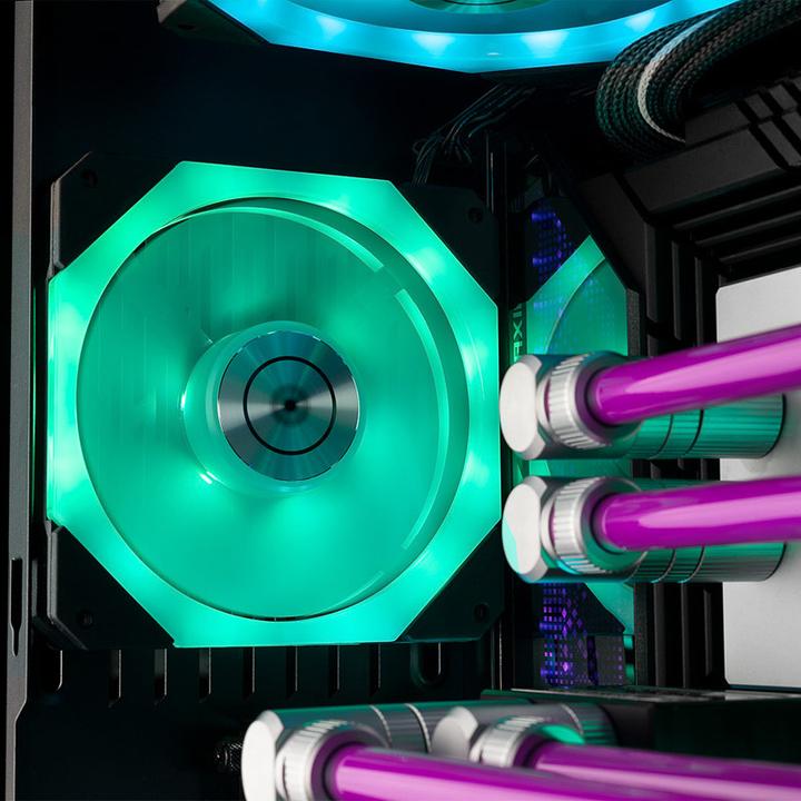 Image du produit EKWB EK-Quantum Impulse 120 D-RGB PWM Ventilateur - 120mm, noir (120 mm, 1 x)