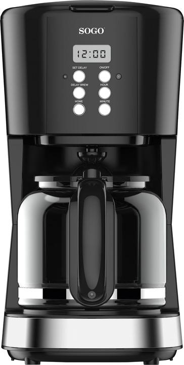 Produktbild Sogo DRIP DIGITAL COFFEE MAKER WITH GLASS JAR,15 CUPS, - 1,8L - 900W