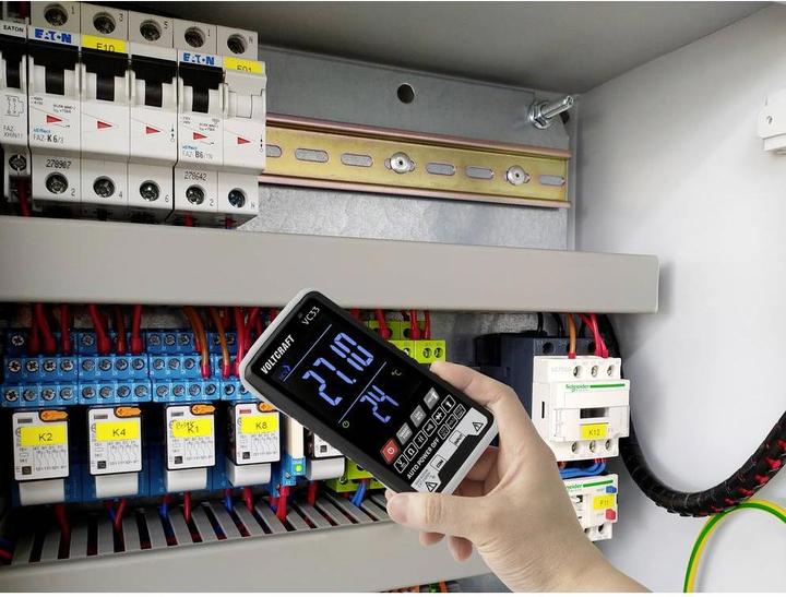 Immagine prodotto Voltcraft VC33 Multimetro portatile calibrato (ISO) digitale Display (conteggi): 5999 (CAT III 600V)