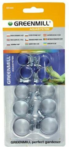 Greenmill Klemmbänder 10 PCs Für Schläuche 1/2 & quot, 5/8 & quot, 3/4 & quot (101.60 mm)
