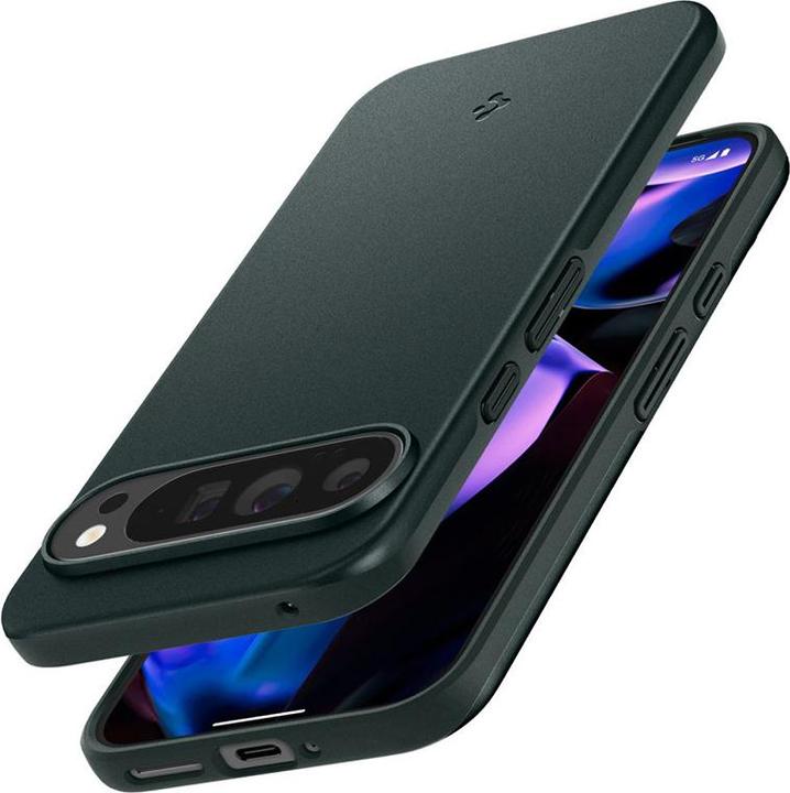 Actual product image Spigen Thin Fit Case for Google Pixel 9 Pro XL Green Abyss (Google Pixel 9 Pro XL)