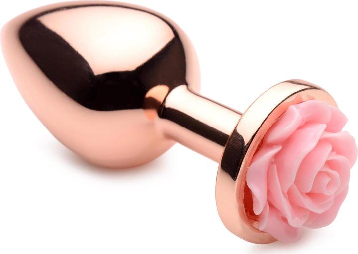 XR Brands Plug anale Rosa Rosa Oro Medio