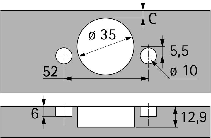 Immagine prodotto Hettich Sensys 8639 W45 char. d'angle THS55 Fix
