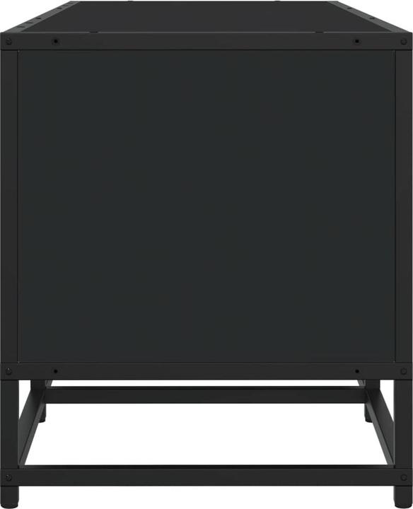 Produktbild VidaXL TV Schrank Lowboard Fernsehschrank Fernsehtisch Schwarz Holzwerkstoff