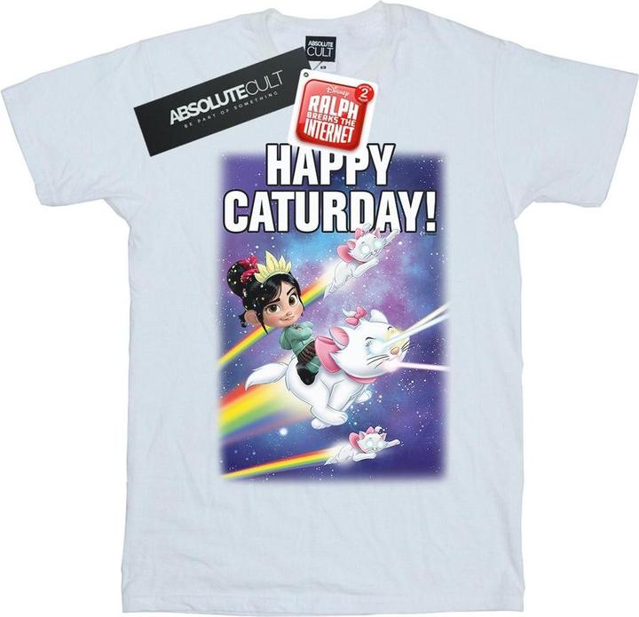 Disney Wreck It Ralph Happy Caturday TShirt (XL)