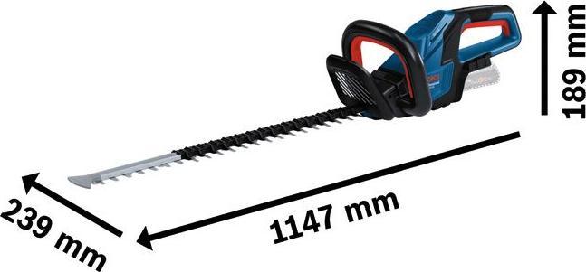 Immagine prodotto Bosch Professional GHE 18V-60 Professional (Batteria ricaricabile)