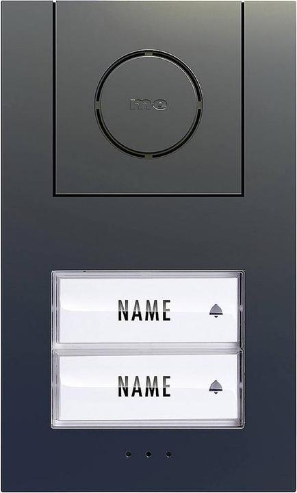 Actual product image M-E 41191 Door intercom system wired outdoor unit 2-family house (Cable)