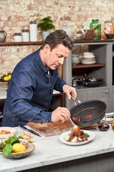 Produktbild Tefal Jamie Oliver H9122344 Kochtopf (18 cm, Kochtopf, Aluminium)