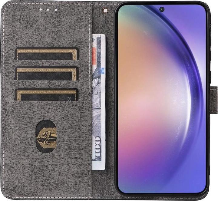 Actual product image Cover-Discount Galaxy A55 - Case with RFID blocker blue (Samsung Galaxy A55)