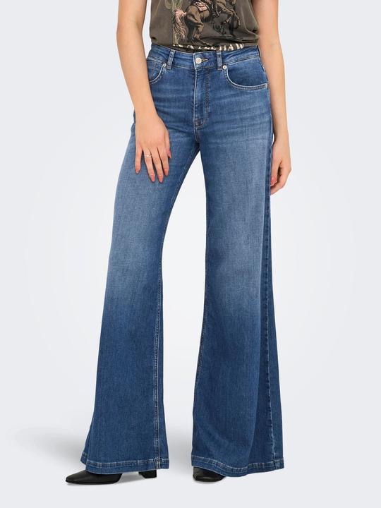 Actual product image Only ONLCALIFORNIA Mittlere Taille Flared Jeans Jeans mit weitem Bein (W32/L32)