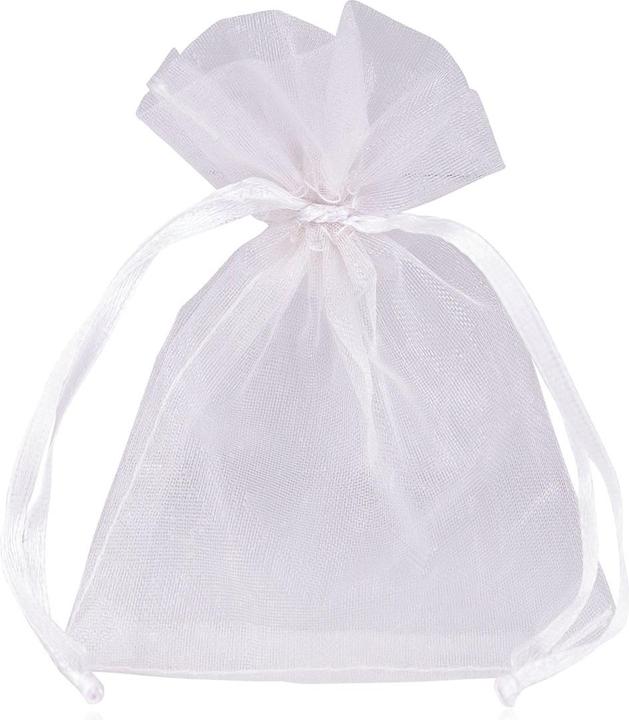 Produktbild Accentra Organzabeutel weiss, 8 x 10cm, Deko-Beutel (Geschenktüte)