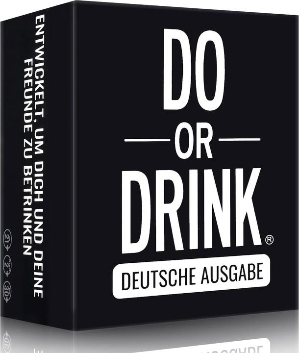 Actual product image Do or Drink Drinking game with cards