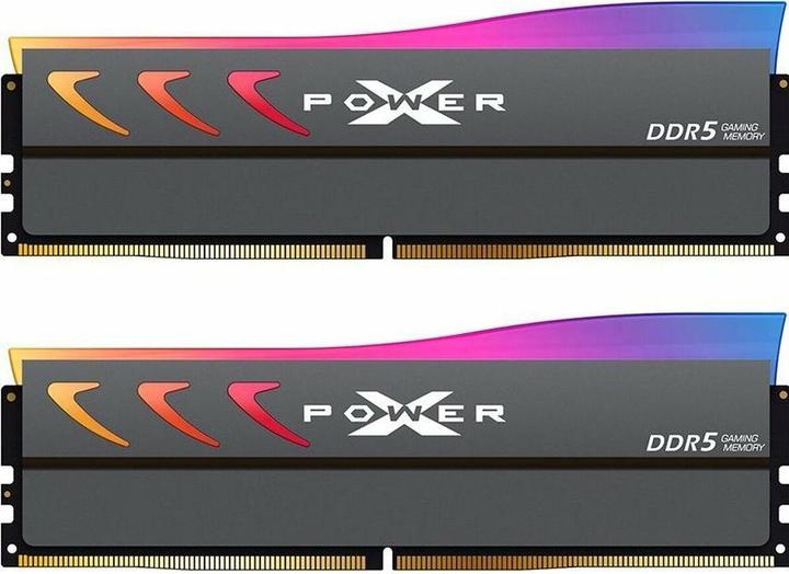Actual product image Silicon Power DDR5 XPOWER Storm RGB 64GB (2 x 32GB, 6400 MHz, DDR5 RAM, U-DIMM)
