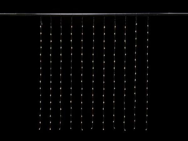 Image du produit Light Creations Cascade Light LED - 1.5 x 1.7 m - 176 LED - blanc - câble transparent - modulateur - 24 V (1.50 m)