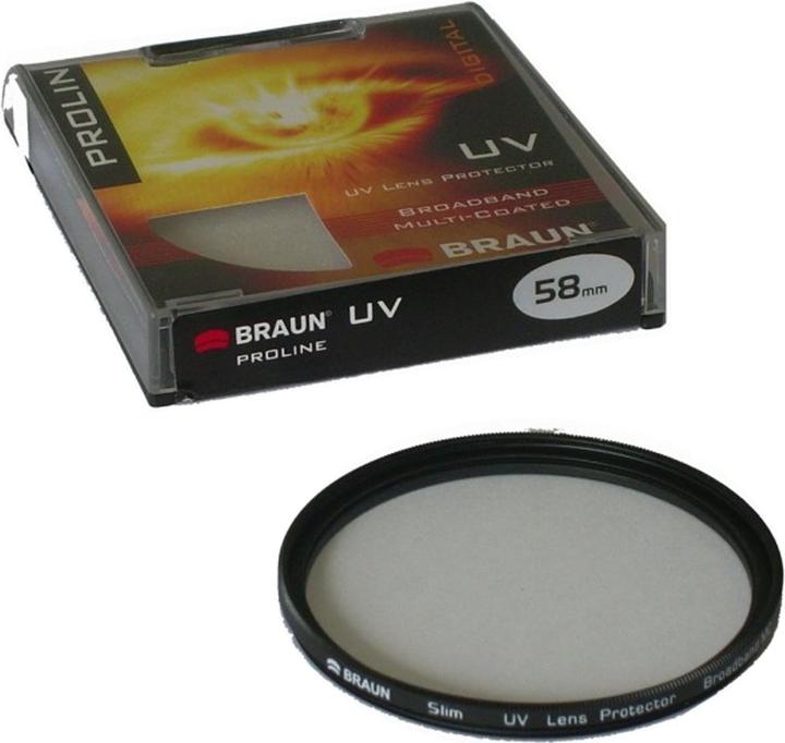 Produktbild Braun Photo PROLINE UV Ultraviolet (UV) camera filter (72 mm, UV-Filter, 72 mm)