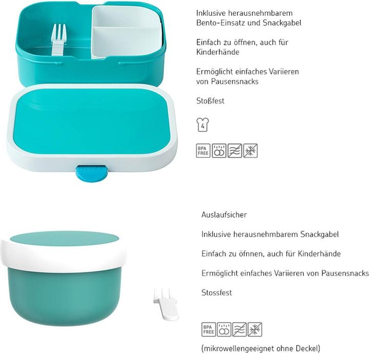 Produktbild Mepal Campus Obst- und Bentobox Einhorn